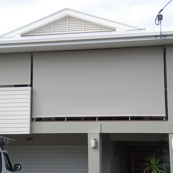 Straight Drop Awnings Brisbane Awning Blinds Direct